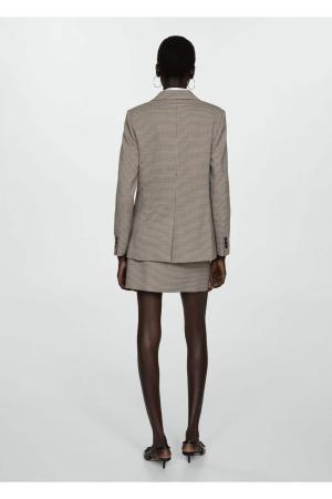 Buttoned blazer jacket