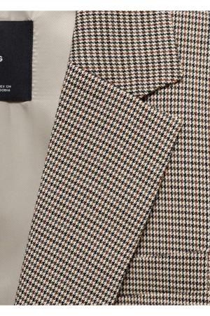 Buttoned blazer jacket