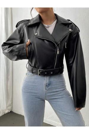 Oversize Leather Jacket