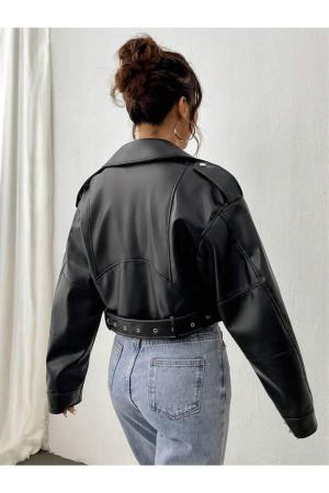 Oversize Leather Jacket
