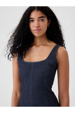 Denim Midi Dress
