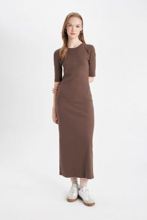 Short Sleeve Maxi Dress
