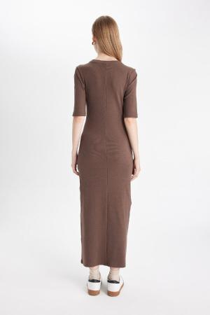 Short Sleeve Maxi Dress