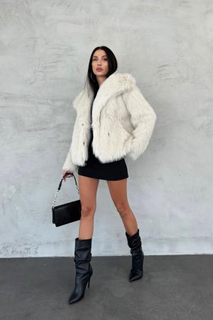 Women's fur jacket