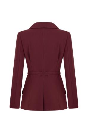 Belt Design Blazer Jacket