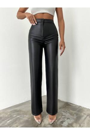 Black Leather Pants