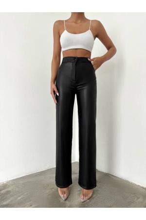 Black Leather Pants