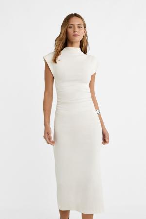 High neck dress