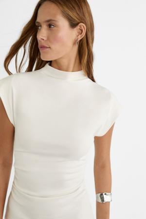 High neck dress