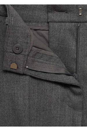 Mid-waist skinny trousers