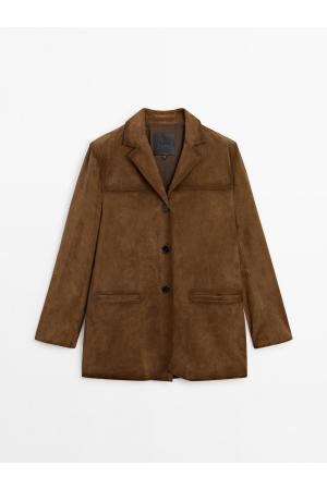 Suede Blazer