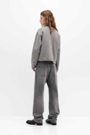 Corduroy collar jacket