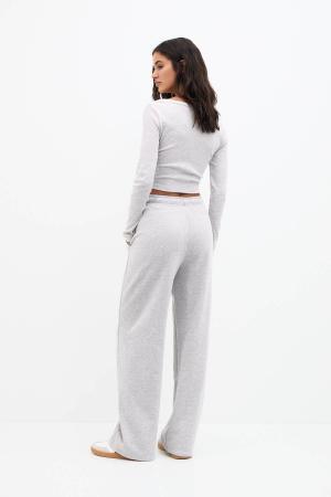 Wide leg sweatpants