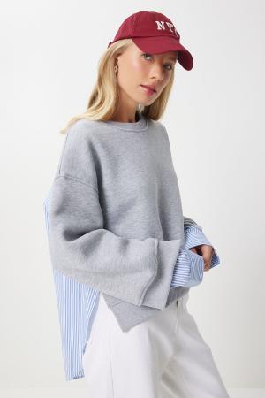 Oversize Shirt Sweatshirt