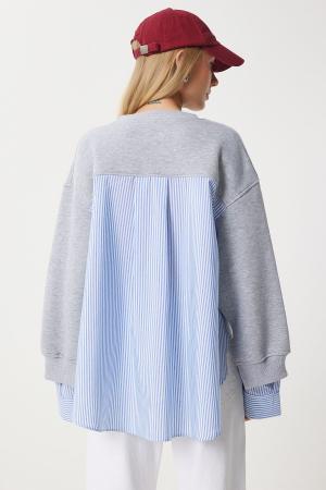Oversize Shirt Sweatshirt