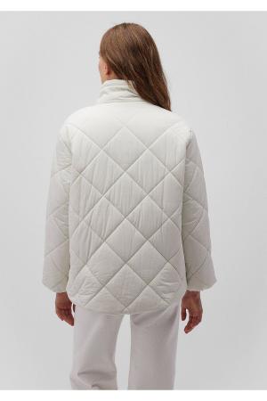 White Quilted Jacket