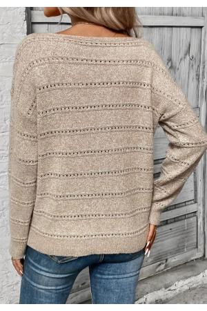 Casual Knit Blouse