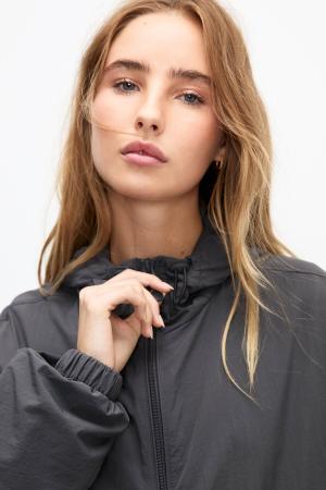 hooded jacket