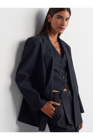 Blazer Jacket-Black