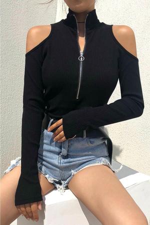 Shoulder Detailed Blouse