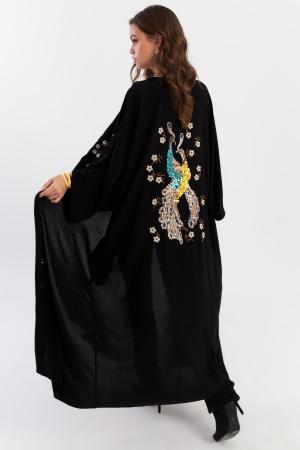 Women's Black Casual Maxi Dress